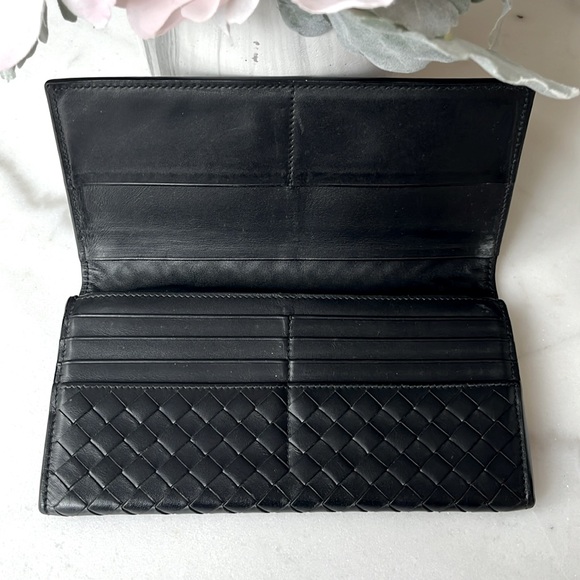 🖤❤️‍🔥 Black Leather Bottega Veneta wallet - Picture 3 of 10